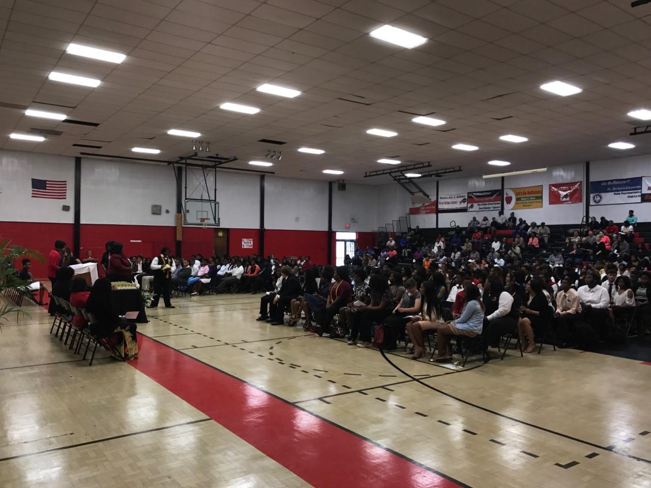 Photo of Baker High Honors Day Audience