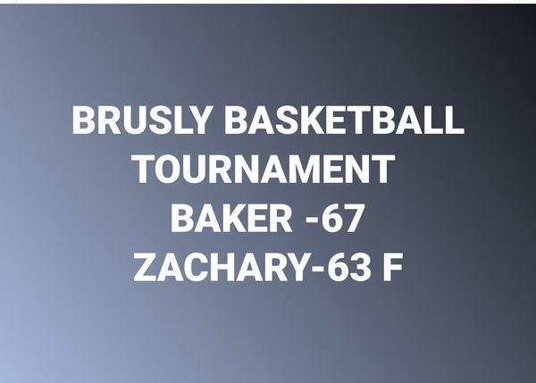 Score from Baker versus Zachary in Brusly Tournament