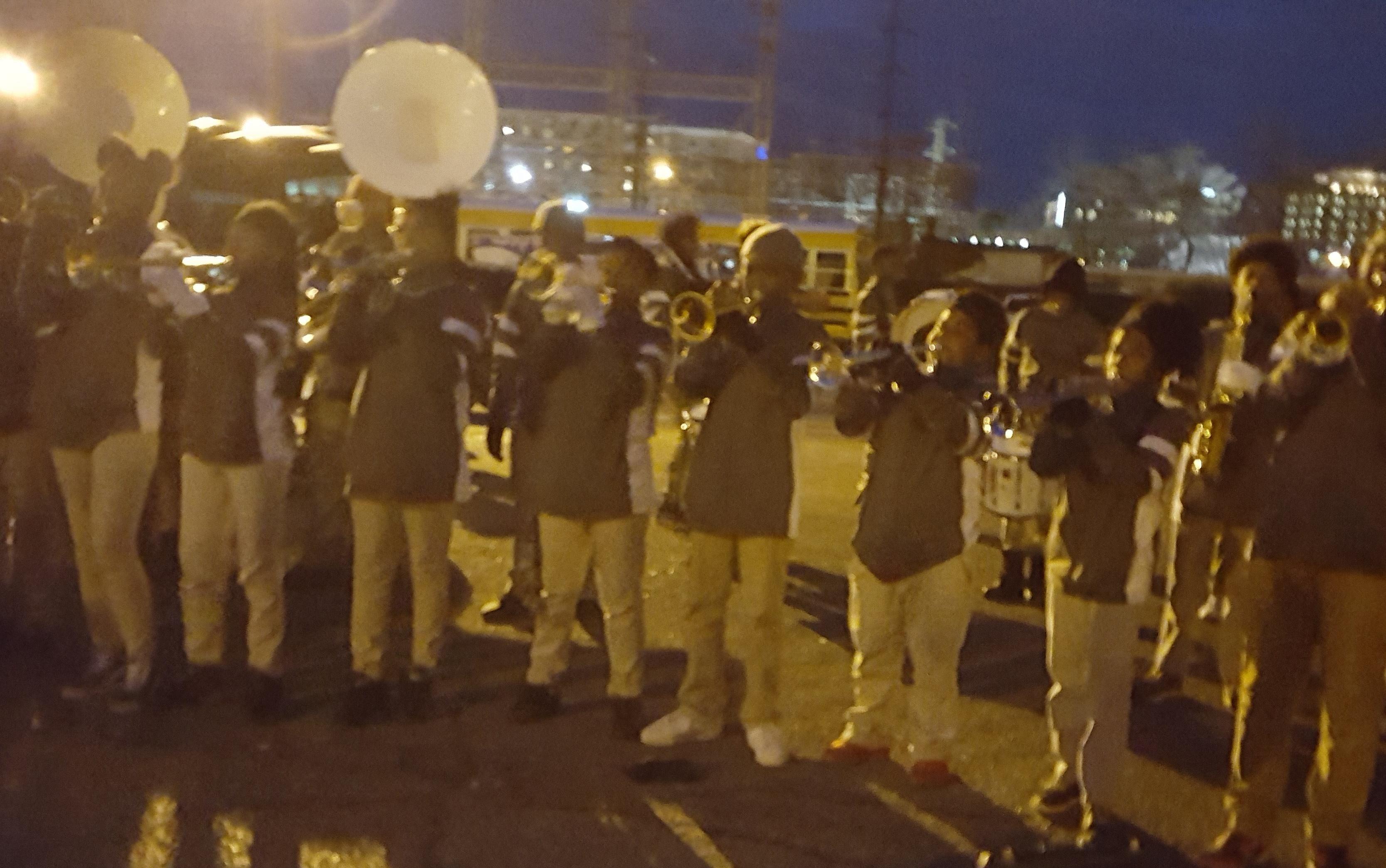 Photo of Baker Middle School Band at the Krewe of Artemis Parade 2018