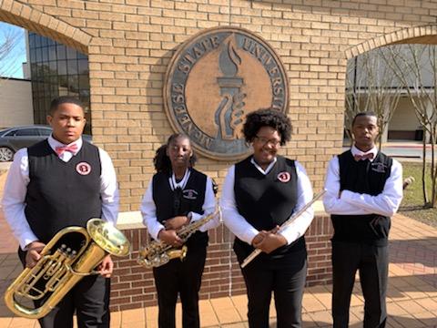 4 BHS Symphonic Band Students  @ McNeese State University