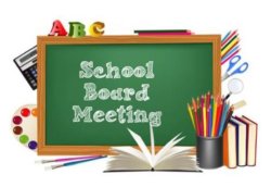 School Board Meeting Graphic