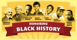 Photo of black history figures