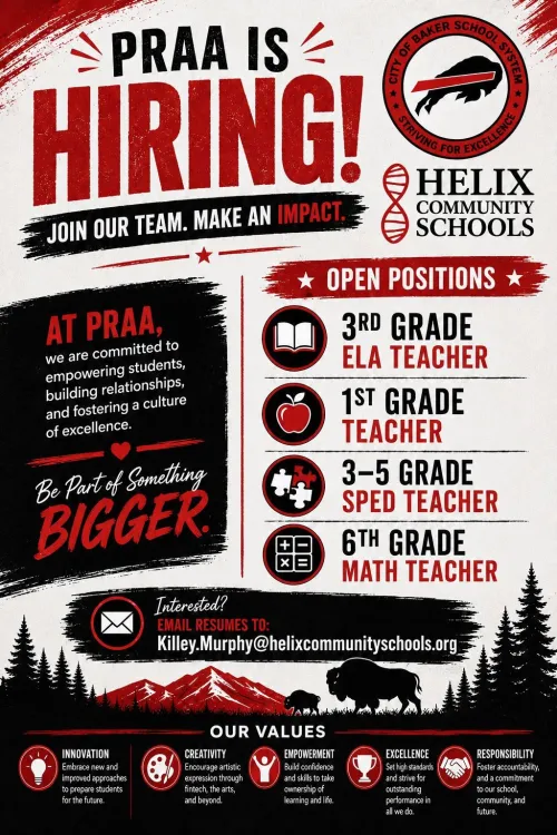 PRAA: We're Hiring