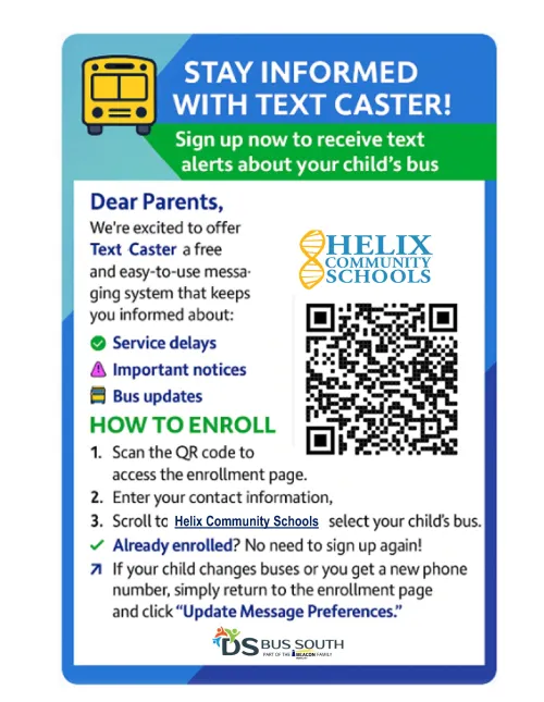 STAY INFORMED: FREE REAL-TIME BUS UPDATES WITH TEXTCASTER