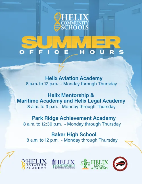 Summer Office Hours for BHS/PRAA