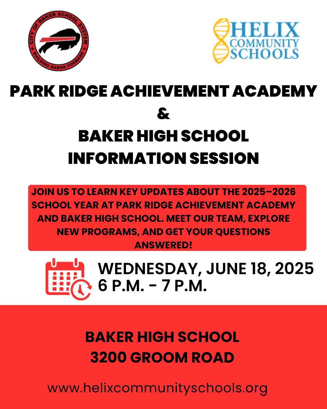 PRAA & BHS Information Session