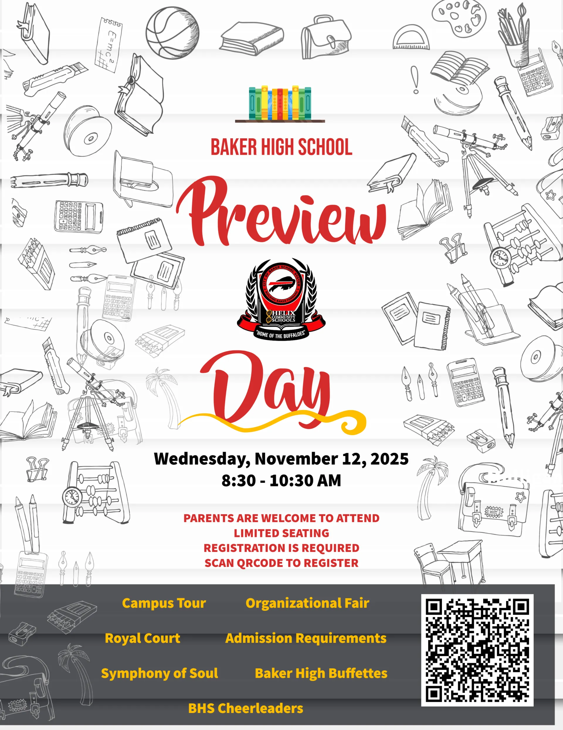 BAKER HIGH SCHOOL PREVIEW DAY